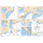 CHS Chart 4921: Plans, Baie des Chaleurs/Chaleur Bay (côte nord/North Shore)