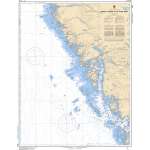 CHS Chart 2243: Bateau Island to/à Byng Inlet