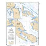 CHS Chart 3477: Plans - Gulf Islands