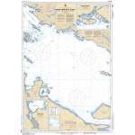 CHS Chart 3548: Queen Charlotte Strait, Central Portion/Partie Centrale