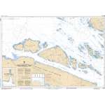 CHS Chart 3549: Queen Charlotte Strait Western Portion/Partie Ouest