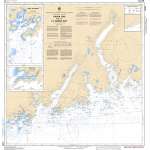 CHS Chart 4639: Garia Bay and/et Le Moine Bay