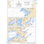 CHS Chart 4849: Plans, Conception Bay, Trinity Bay and/et Bonavista Harbour