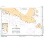 CHS Chart 5411: Lower Savage Islands to/à Pritzler Harbour