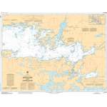 CHS Chart 6112: Rainy Lake/Lac à la pluie Southeast Portion/Partie sud-est Anchor Islands to/à Oakpoint Island