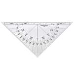 Navigation Tools :Protractor Triangle without Handle #103