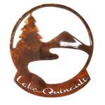 Customs & Named Metal Art :Lake Quinault MAGNET