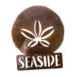 Customs & Named Metal Art :Seaside Sand Dollar MAGNET