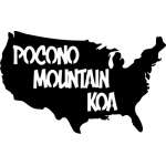Customs & Named Metal Art :Pocono Mountain USA MAGNET