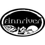 Customs & Named Metal Art :Finnriver logo MAGNET