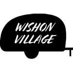 Customs & Named Metal Art :Camper w/ Wishon Village MAGNET