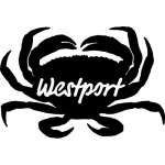 Customs & Named Metal Art :Crab w/ Westport MAGNET