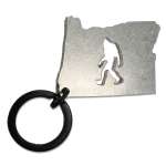 Oregon Bigfoot KEYCHAIN/CHARM - Bigfoot Gift