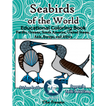 Seabirds of the World Educational Coloring Book: Pacific
