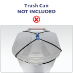 Doggy Dare Trash Can Locks :Doggy Dare TRASH CAN LOCK fits 80-95 Gallon Can (XTRA LARGE)