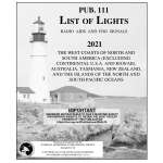 NGA List of Lights :Pub 111 List of Lights: West Coasts of N. and S. America, Australia, Tasmania, New Zealand and Pacific Islands (CURRENT EDITION)