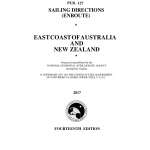 PUB 127: Sailing Directions Enroute: East Coast of Australia and New Zealand (CURRENT EDITION)