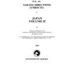 PUB 159 Sailing Directions Enroute: Japan Vol 2 (CURRENT EDITION)