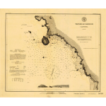 California :Historical Chart: Trinidad Harbor 1874  (25 x 21)