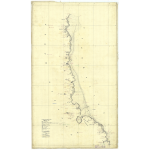 Historical Chart: Little River Rock to Rocky Point 1874 (25x42)