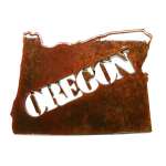 Oregon w/Oregon text MAGNET