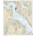 NOAA Chart 12248: James River Newport News to Jamestown Island