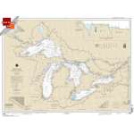 NOAA Chart 14500: Great Lakes: Lake Champlain to Lake of the Woods