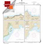 NOAA Chart 19322: Harbors and Landings on the Northeast and Southeast Coasts of Hawai'i