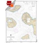 NOAA Chart 19347: Channels between Molokai: Maui: Lana'i and Kaho'olawe