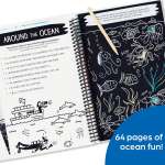 Scratch-Off Hidden Pictures Mysterious Ocean Puzzles - Book - Paracay
