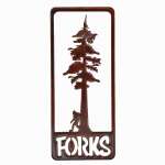 Redwood Bigfoot "Forks" - Magnet