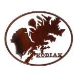 Kodiak Island Oval - Magnet