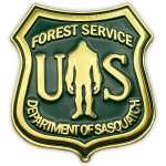 USFS Department of Sasquatch - Green - Lapel Pin - Paracay
