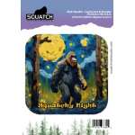 Squatchy Night - Vinyl Sticker (1 STICKER)
