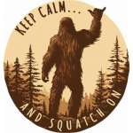 Keep Calm - Vinyl Sticker (1 STICKER)