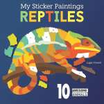My Sticker Paintings: Reptiles - Book