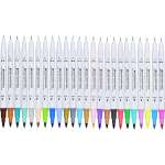 Studio Series Pastel Dual-tip Markers - 24 colors - Book - Paracay