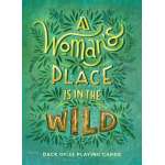 Woman's Place Is in the Wild - Playing Cards