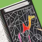 Highlights Scratch-Off Hidden Pictures: Animal Puzzles - Book - Paracay