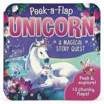 Peek-a-Flap Unicorn - Board book