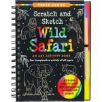 Scratch & Sketch: Wild Safari - Book
