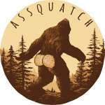 Assquatch V2 - Vinyl Sticker (1 STICKER)