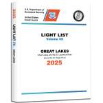 2025 USCG Light List VII: Great Lakes - Great Lakes and the St. Lawrence River above the St. Regis River - Book