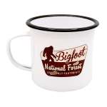 Bigfoot National Forest Believe - 16 oz Vintage Campfire Mug