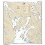 HISTORICAL NOAA Chart 17324: Sitka Sound to Salisbury Sound: Inside Passage;Neva Str.-Neva Pt. to Zeal Pt.