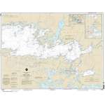 HISTORICAL NOAA Chart 14996: Rainy Lake-Big Island: Minn.: to Oakpoint Island: Ont.;Kettle Falls