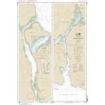 HISTORICAL NOAA Chart 17375: Wrangell Narrows;Petersburg Harbor