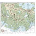 HISTORICAL NOAA Chart 11352: Intracoastal Waterway New Orleans to Calcasieu River East Section