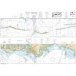 HISTORICAL NOAA Chart 11374: Intracoastal Waterway Dauphin Island to Dog Keys Pass