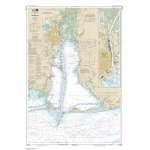 HISTORICAL NOAA Chart 11376: Mobile Bay Mobile Ship Channel-Northern End